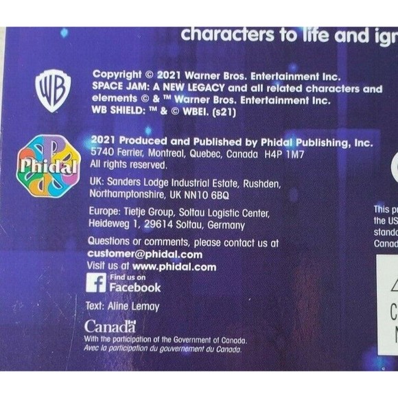 Space Jam A New Legacy Tattle Tales - 4 Figurines and Storybook Lebron James - Picture 10 of 12